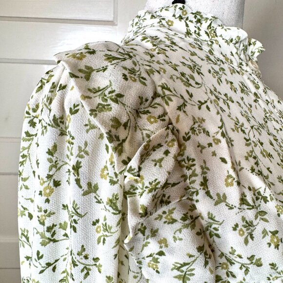 Reformation Hallie Ivy Maxi Dress - Size 8 - Picture 9 of 14